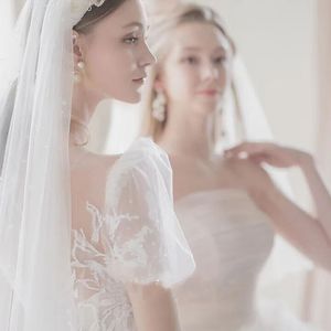 Vestido <span class=keywords><strong>de</strong></span> <span class=keywords><strong>novia</strong></span> 2024 nueva serie Mori Super Fairy Dream mujer embarazada delgada manga pequeña Puff hilo principal <span class=keywords><strong>de</strong></span> la <span class=keywords><strong>novia</strong></span> - Product Image 2