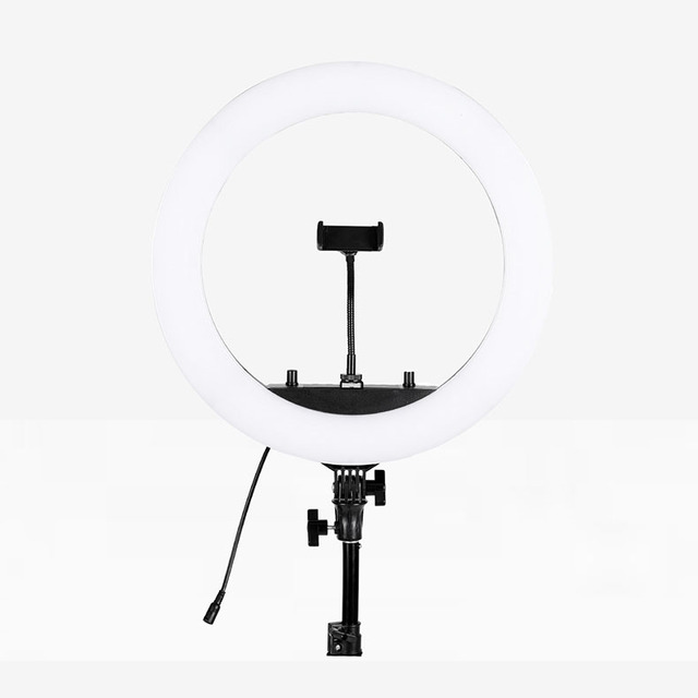 New LED Ring Lamp 18 Inch Beauty Fill Light 45cm Live Two Tone Photography Lamp