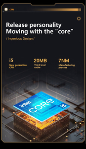 Taifast - PC para Juegos de Nuevo Diseño con Procesador I7 para Uso Personal, Ensamblaje DIY, Disco Duro SSD de 1 TB PCIe 4.0, Enchufe Estadounidense 11 - Product Image 3