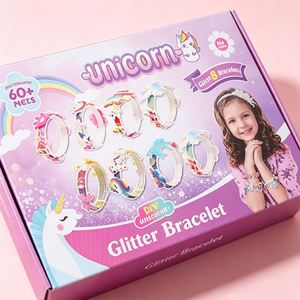 DIY Hair Decoration Kit Girls Headbands <b>Clips</b> <b>Bow</b> Maker Ribbons Gems Butterflies Creative Learning Gift Toy - Product Image 3