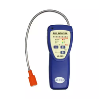 Détecteur de fuite de gaz méthane CH4 portable WGSensor JL269, certifié CE, col de cygne ABS, temps de réponse 5s, autonomie 8h, bleu - Vente chaude