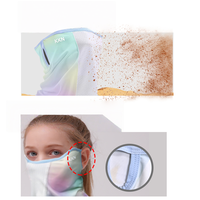 KKN Écharpe magique personnalisable pour enfants, protection solaire, anti-poussière, en maille, en spandex/polyester, fine, pour l'extérieur, l'alpinisme, le vélo, la randonnée