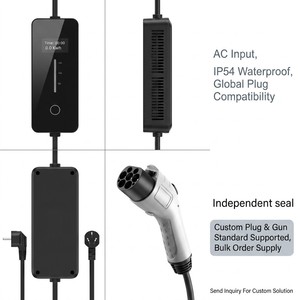 Caja de Carga Portátil para Vehículos Eléctricos de 3.5kw NACS, Uso en Viajes, <span class=keywords><strong>Precio</strong></span> de Fábrica Confiable, ODM Profesional - Product Image 2