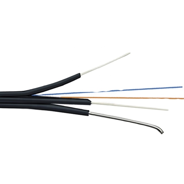 2 cores outdoor FTTH drop fiber cable 4 cores self-supporting fibre optic cable 2km