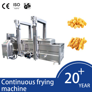 Friggitrice Industriale Continua Completamente Automatica ad Alta Efficienza, Certificata CE, Adatta per la <span class=keywords><strong>Produzione</strong></span> di Snack - Product Image 1