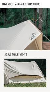Tente de camping de luxe <span class=keywords><strong>d</strong></span>'extérieur, durable, pliable, légère, imperméable, grande tente en forme de <span class=keywords><strong>livre</strong></span>, adaptée à l'extérieur - Product Image 4