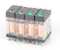 Relais de contrôle industriel miniature RXG haute puissance 5pin/8pin bouton-poussoir indicateur LED DC24V AC230V interrupteur scellé général