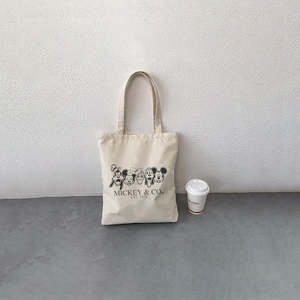 Bolsa de Hombro de Viaje Reutilizable para Mujer, de Poliéster, Tamaño Mediano, con Diseño de Dibujos Animados de Mega <span class=keywords><strong>Mickey</strong></span> y Amigos, para Compras - Product Image 6