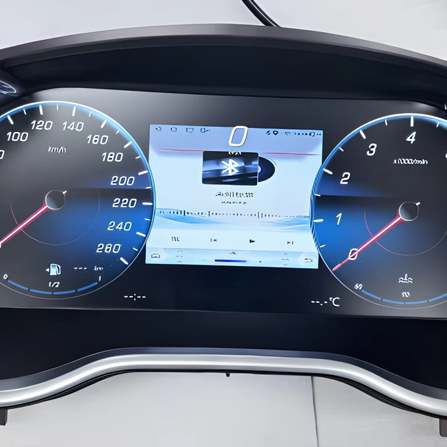 High Quality 12.3 Inch Linux Digital Instrument Cluster Carplay Speedometer Dashboard Ys Brand for V Class W447