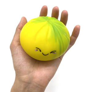 Hot Sale Dumpling Squishy Stress Ball Novelty Tie-dye Colorful Squeeze Dumpling with Steamer <b>Box</b> Fidget Sensory Toys - Product Image 3