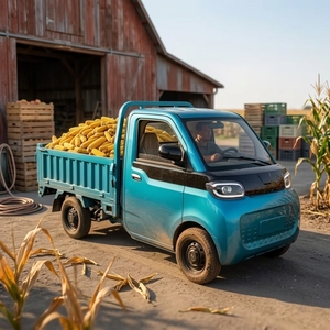 Mini pick-up électrique en aluminium de qualité marine, véhicule à quatre roues, 45 km/h, <span class=keywords><strong>batterie</strong></span> lithium-ion ternaire, autonomie de 101 à 200 km, pour les zones côtières - Product Image 1