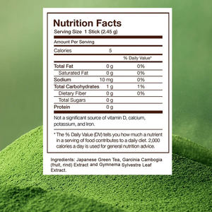 Daftar baru minuman bubuk Matcha dengan teh hijau Jepang mencegah lonjakan dalam suplemen Herbal gula - Product Image 2
