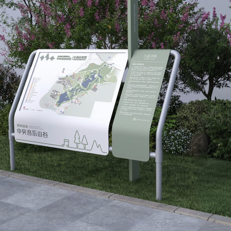 Custom Directional Board Sign Free Standing