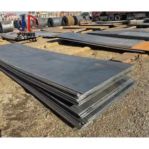 Precio competitivo de fábrica de China de alta calidad Q235B S355JR hojas de placas de acero al carbono laminadas en caliente para soldadura de construcción