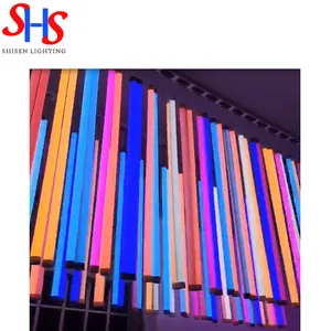 Wholesale luxceo tube light rgb-colorful led tube light rgb 18W 4ft t8 PC waterproof led tube Thailand outdoor