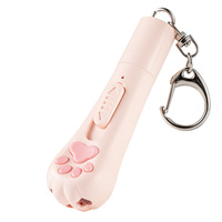 Jouet pour chat rechargeable mignon avec stylo laser, lampe torche et motif à carreaux infrarouge pour chats