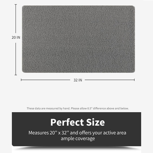 מותאם אישית בגודל רך ללא החלקה ג 'קוזי מחצלת פטאלט חינם ייבוש מהיר pvc loofah pvc מחצלות חדר אמבטיה - Product Image 6