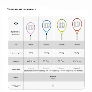 Racchetta da <span class=keywords><strong>Tennis</strong></span> Personalizzata per Bambini 19 21 23 25 Pollici |   Racchetta da <span class=keywords><strong>Tennis</strong></span> Junior per Principianti |   Attrezzature Sportive per Giovani - Product Image 3