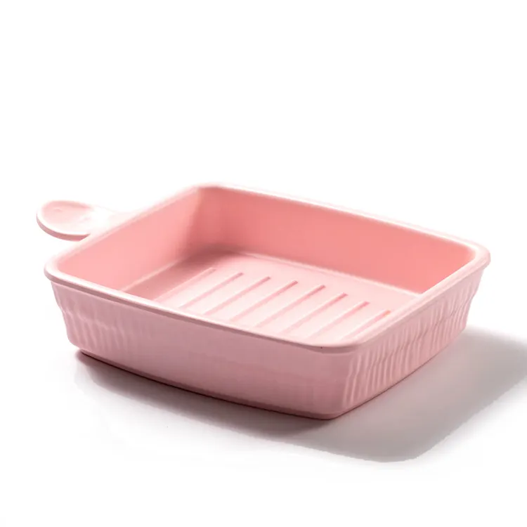 Al por mayor venta al por mayor nuevo diseño reutilizable rosa de melamina de bandeja de fruta de plástico