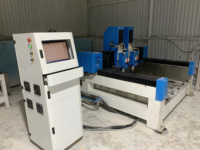 Máquina Industrial de 2 Cabezales para Cortar y Acabado de Bordes de Piedra, para Madera, Plásticos, Espuma y Compuestos, Máquina de Aluminio