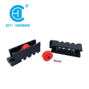 Keyi W-01 nhựa bánh xe nhôm cửa sổ con lăn bánh xe trượt cửa sổ bánh xe mang Nylon ròng rọc - Product Image 2
