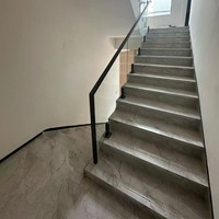 Décoration intérieure moderne de luxe léger pour toute la maison, garde-corps d'escalier en métal sur mesure pour les bâtiments de villas