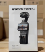 Caméra de vlogging originale Osmo Pocket 4, capteur CMOS 1 pouce, vidéo en 4K, stabilisation sur 3 axes, caméra portable
