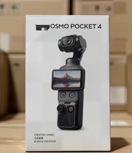 Caméra de vlogging originale Osmo Pocket 4, capteur CMOS 1 pouce, vidéo en 4K, stabilisation sur 3 axes, caméra portable - Product Image 5