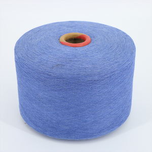 Vente entière de tissus tricotés en coton recyclé, tissage de fils de coton polyester régénéré pour le tricot à la machine - Product Image 4