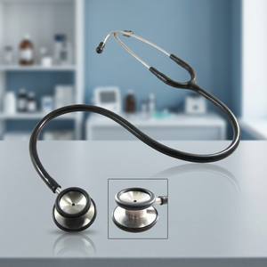 Stéthoscope numérique à double tête Carevision Classic Plus (noir) en plastique, manuel, classe II, pour adultes, au Pakistan - Product Image 3