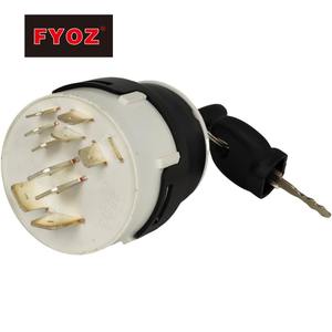 Zündschalter für JCB 3CX 4CX New Holland LV60 B110B LB75.B LB115 B100BLR für Case 20500101 70145501 Teil mit 2 Schlüsseln - Product Image 2