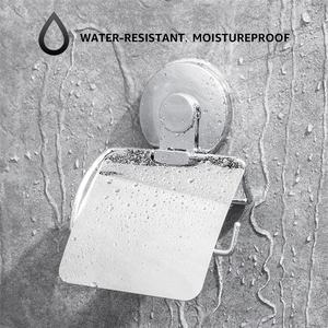 <span class=keywords><strong>Distributeur</strong></span> de rouleau de mouchoirs, accessoires de salle de bains avec fixation murale, en acier inoxydable, porte-<span class=keywords><strong>papier</strong></span> <span class=keywords><strong>toilette</strong></span>, housse avec <span class=keywords><strong>ventouse</strong></span> puissante sous vide - Product Image 4