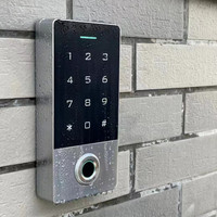 Contrôleur de porte LF IP68 avec clavier RFID Carte à puce 125kHz Contrôle d'accès Empreinte digitale Fonction de réinitialisation Wiegand Logo personnalisable