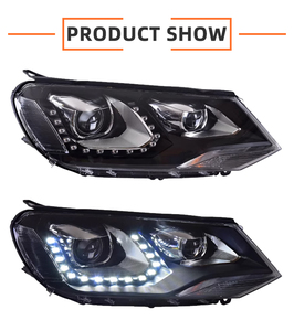 MJ para <span class=keywords><strong>Vw</strong></span> <span class=keywords><strong>Touareg</strong></span> 7P faro delantero 2011 2015 accesorios de coche faros delanteros actualización LED faros delanteros DRL - Product Image 2