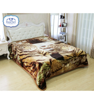 Raschel Chăn Động Vật Panda Fur New Plush <span class=keywords><strong>Single</strong></span> <span class=keywords><strong>Ply</strong></span> Một Mặt Nổi <span class=keywords><strong>Polyester</strong></span> Thiết Kế Nâu 210X240 Cm 100% <span class=keywords><strong>Polyester</strong></span> - Product Image 4