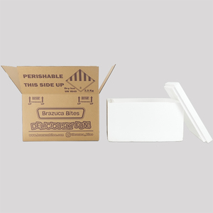 กล่องโฟมเก็บความร้อนสำหรับขนมอบแบบพิมพ์ลายตามสั่งจากโรงงาน พร้อมกล่องกระดาษลูกฟูกสำหรับจัดส่ง - Product Image 5