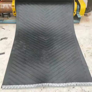 Taş sanayi Ep kumaş kauçuk taşıyıcı bantlar desenli konveyör bant