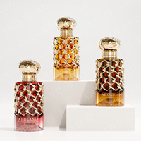 Flacon de parfum rectangulaire transparent OEM&ODM 100ML avec bouchon et boîte