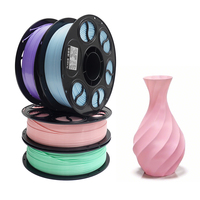 Filament PLA Soie Couleur Unie 1,75 mm Bobinage Uniforme Emballé Sous Vide Texture Soie Fil PLA pour Créations 3D Haute Définition