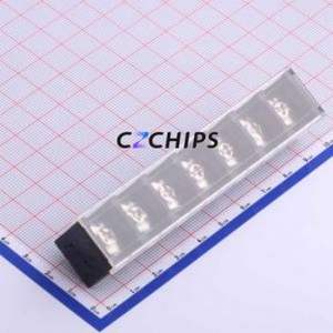 KF78C-13.0-7P Barrier Terminal Block Through hole Component (THT),P=13mm Connector With Cover Plate 13mm 1x7P Straight Pin - Product Image 1