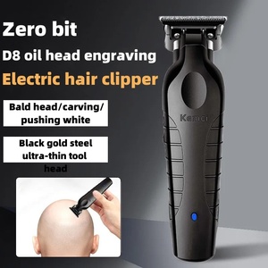 Máquina de <span class=keywords><strong>corte</strong></span> de pelo, recortadora de grafito negro dorado para hombres, recortadora Gtx, recortadora de peluquero Zero Gap, recortadora sin escobillas, afeitadora recargable - Product Image 2