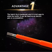 Tournevis électrique multifonction étanche, petit testeur de tension avec alarme sonore, précision 100V-500V (0,02%+2) Marque SHARE