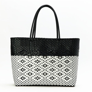 Sac fourre-tout en plastique recyclé tissé à la <span class=keywords><strong>main</strong></span> <span class=keywords><strong>personnalisé</strong></span> pour le marché - Product Image 2