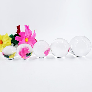Boule de jonglage transparente en cristal, boule de jonglage de contact, boule de performance légère et flottante, accessoire de magie - Product Image 4