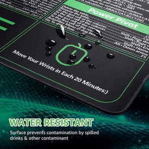 Aangepaste Groothandel Waterdicht & Splash-Resistent, Efficiënt Kantoor & Programmering Leren Rubber Antislip Muispad - Product Image 4