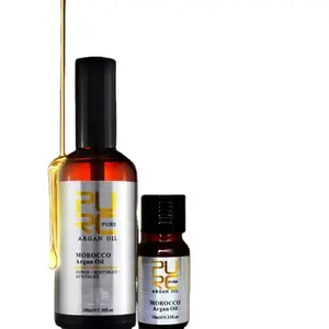 Органическое натуральное увлажняющее мароккановое масло для лечения волос