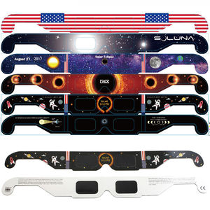 Pantallas solares de papel impreso-Certificado ISO <span class=keywords><strong>para</strong></span> eventos de <span class=keywords><strong>Eclipse</strong></span> 2026 - Product Image 1