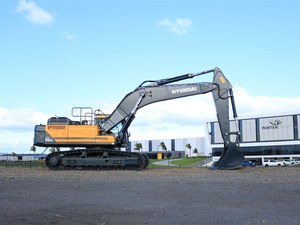 Excavadora de Orugas para Minería de Servicio Pesado Hyundai Hx505L/Hx500L con Cucharón para Roca de Carga Pesada de 2.43m, 1 Año de Garantía en Rodamientos y Bomba - Product Image 3