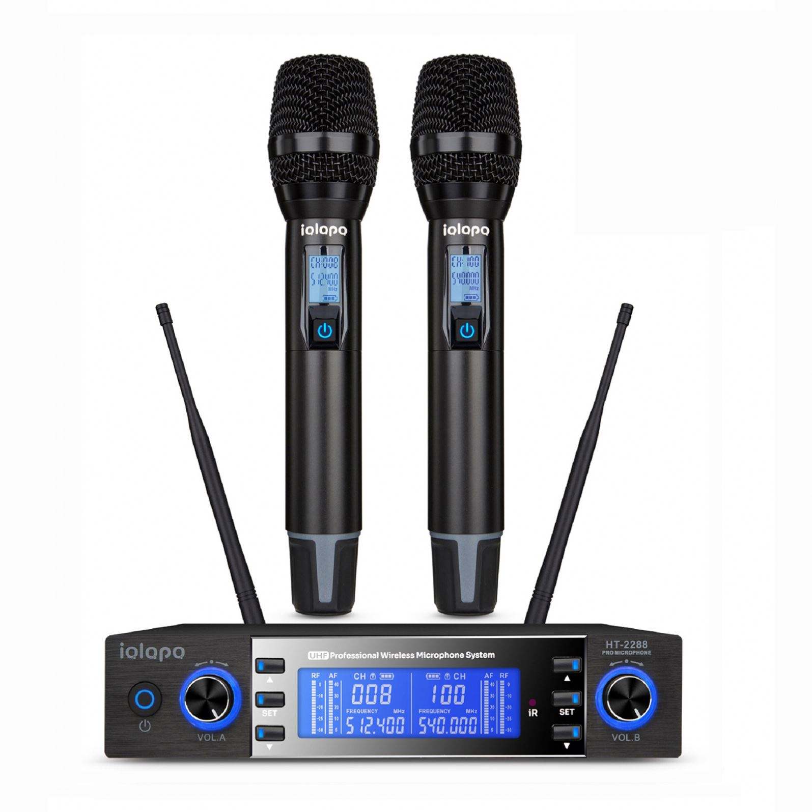 IQlQPQ HT2288 Portable UHF Dynamic Wireless Handheld