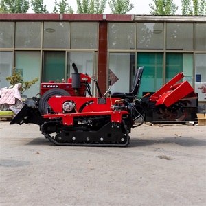 Coltivatore agricolo <span class=keywords><strong>a</strong></span> buon mercato agricolo coltivatore aratro in acciaio 192 mini timone cingolato diesel - Product Image 4